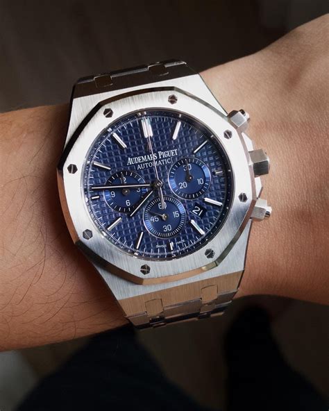 audemars piguet royal oak steel chronograph|audemars piguet royal oak chronograph price.